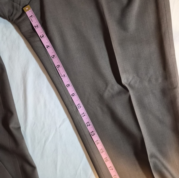 Talbots The Bedford Straight Leg Pants - Slate Gray - Refined Bedford Cord - Picture 5 of 10